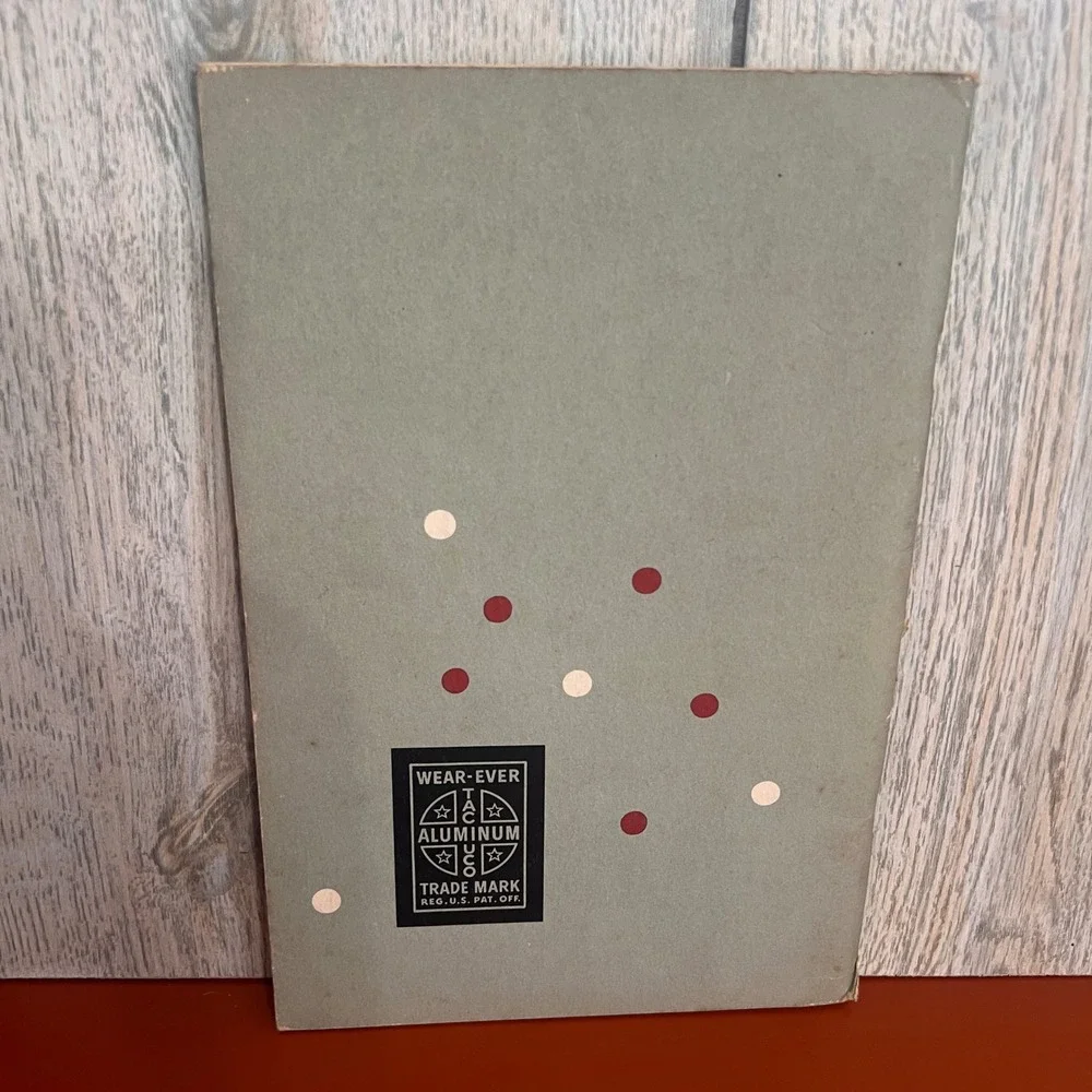 Vtg 1946 Wear-Ever New Method‎ Cooking Instruction Book Aluminum Recipes 9th Ed